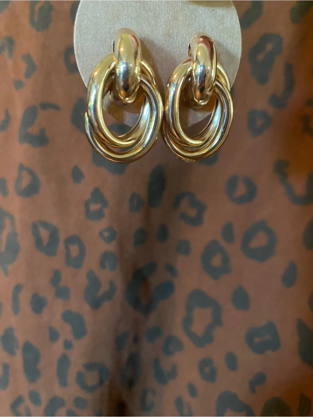 Leopard Print Puff Sleeve Dress - BUNDLE - Picture 2 of 6